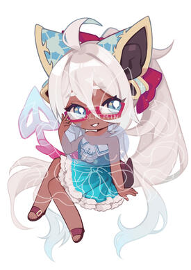 Chibi commission for Lulu