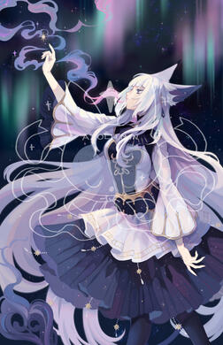 Rendered thigh-up for Ethelune