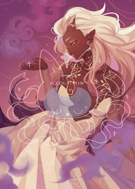 Rendered thigh-up for Crowlet