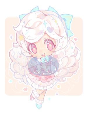 Rendered chibi for Cappuchi