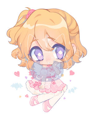 Rendered chibi for OlivineArc